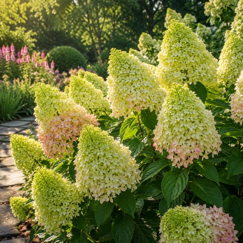 Limelight Hydrangea Tree Live Plant, 6-12" Tall in Quart Pot, Panicle Hydrangea for Planting, Grow Robust, Easy to Care Flowers for Landscapes