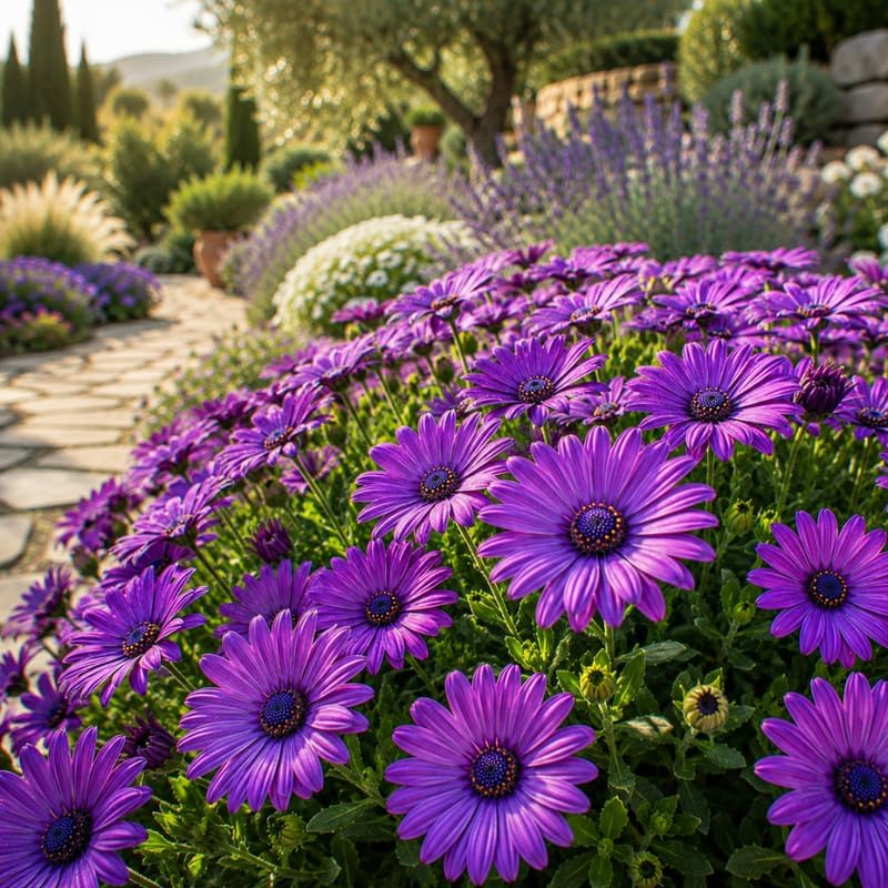 African Daisy Plant Live, 3" Pot, Low Maintenance Bright Flower for Tabletop, Sunroom and Outdoor Garden