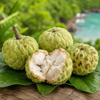 Green Sugar Apple Tree Live Plant, 2-3 Ft Tall in 3 Gallon Pot, Low Maintenance Tropical Fruit Tree for Backyard Orchard (No Ship to CA, HI, AK)