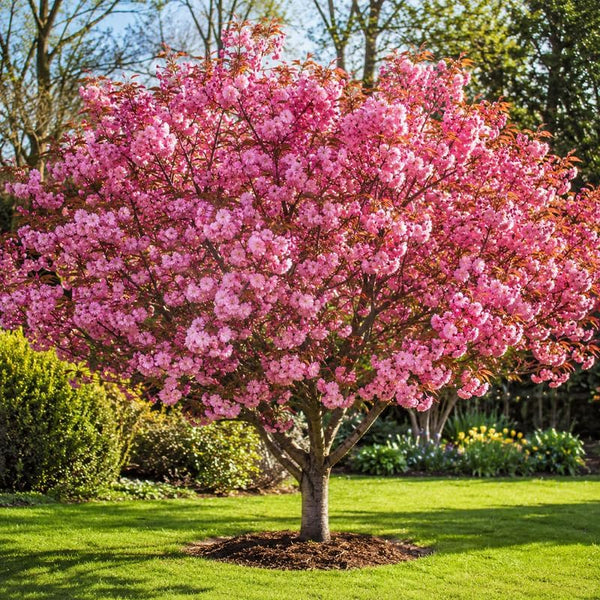 Double Pink Cherry Tree Live Plant