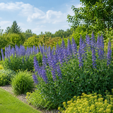 150 Pcs Blue Wild Indigo Seeds for Planting, Non GMO, Low Maintenance, Perennial Flower Seeds for Backyard Landscape