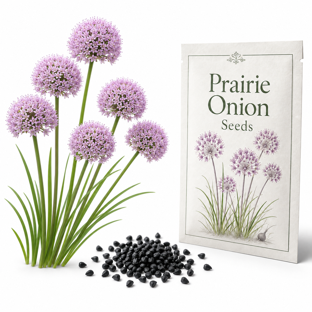 200 Allium stellatum Prairie Onion Seeds, Hardy, Drought Tolerant, Native Prairie Flower, Ornamental Onion Seeds, for Gardens & Landscaping