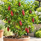 Red Finger Lime Trees Live Plants | 1 Gallon Live Potted Citrus Tree | Citrusy Juicy Fruit for Cooking, Juicing & Home Gardening (No Ship to CA,HI,AK)
