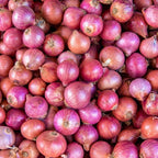 100 Red Onion Sets Bulbs, 100 Counts, Heirloom Onion Bulbs, Non-GMO, Easy to Grow Vegetable for Garden and Cooking Use