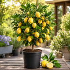 Meyer Lemon Tree Live for Planting | 1–2 Ft Live Citrus Plant | Easy-Grow Fruit Tree for Indoor or Outdoor Houses (No Ship to CA,HI,AK)