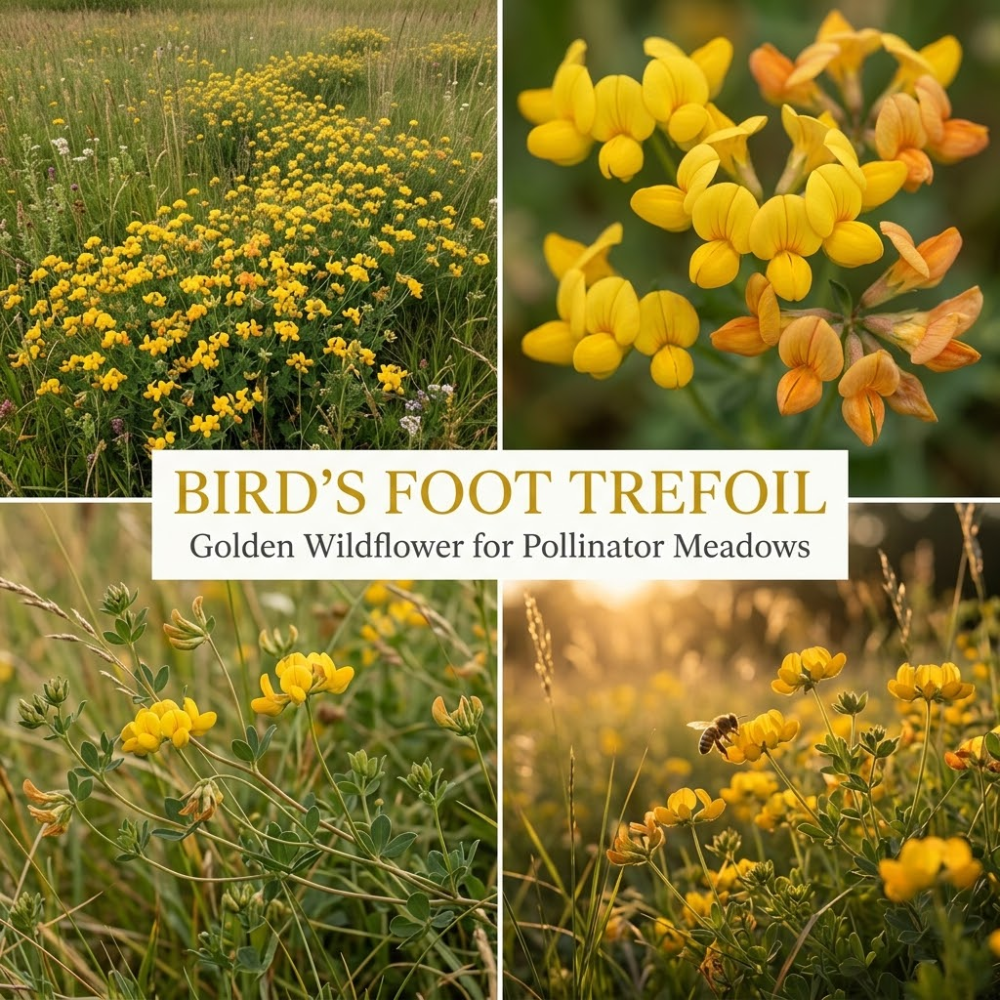 600 Pcs Birdsfoot Trefoil Seeds for Planting Outdoors, Grow Robust, Easy to Care Creeping Yellow Flowers for Yard Borders