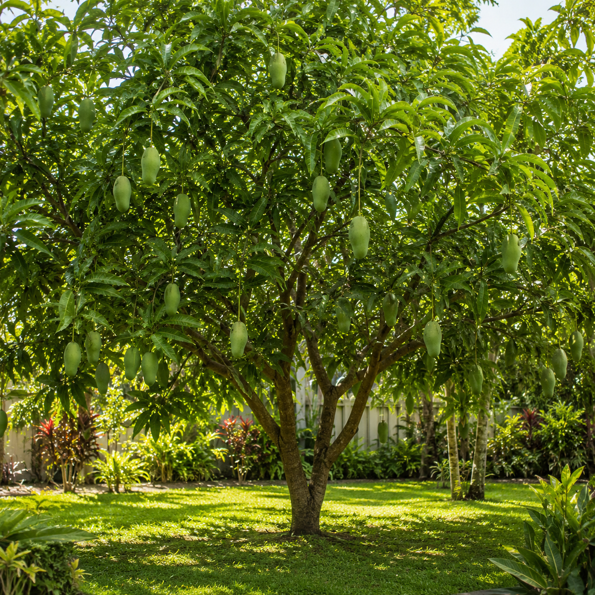Live Keo Savoy Mango Tree 2.5–3 Ft | Sweet Tropical Mango | Fruit Tree for Yard & Patio (No Ship to CA,HI,AK)