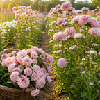 50 Tower Chamois Untreated Aster Seeds, Non GMO, Easy Care, Spectacular Double Peony-Like Blooms, Elegant Long-Stemmed, Ideal for Gardens, Patios & Borders