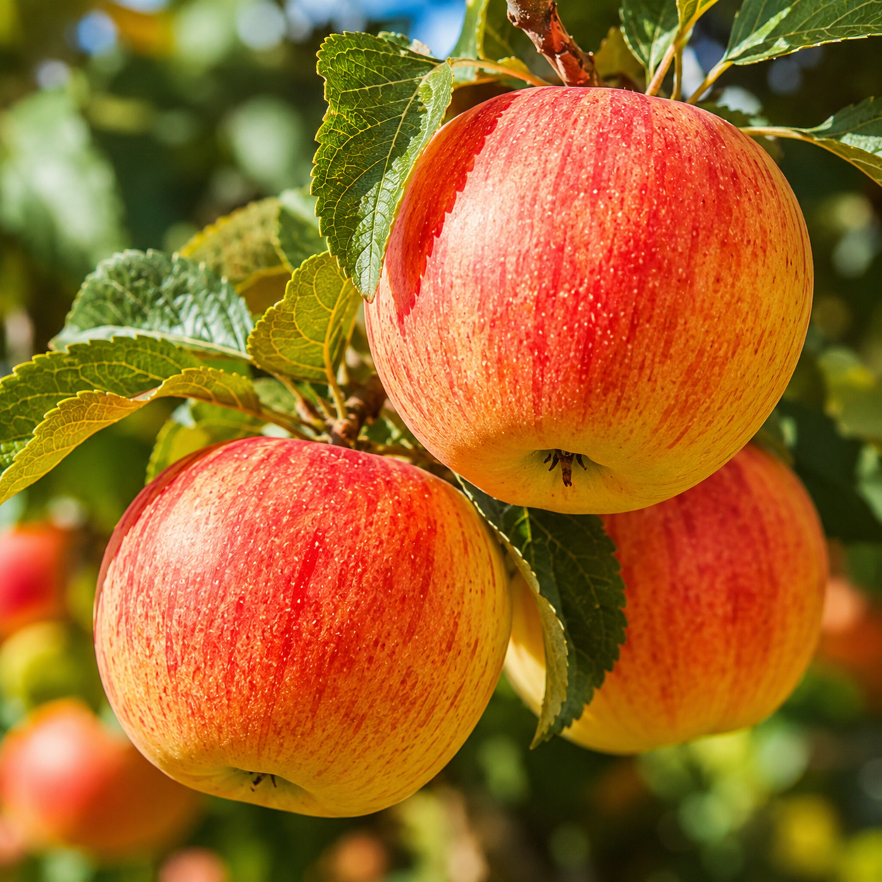 Apple Trees Live Plants in 3 Gallon Pot, Fruit Trees Live Plants Ready to Fruit, Live Zestar Apple Trees for Outdoor Planting (No Ship to CA, HI, AK)