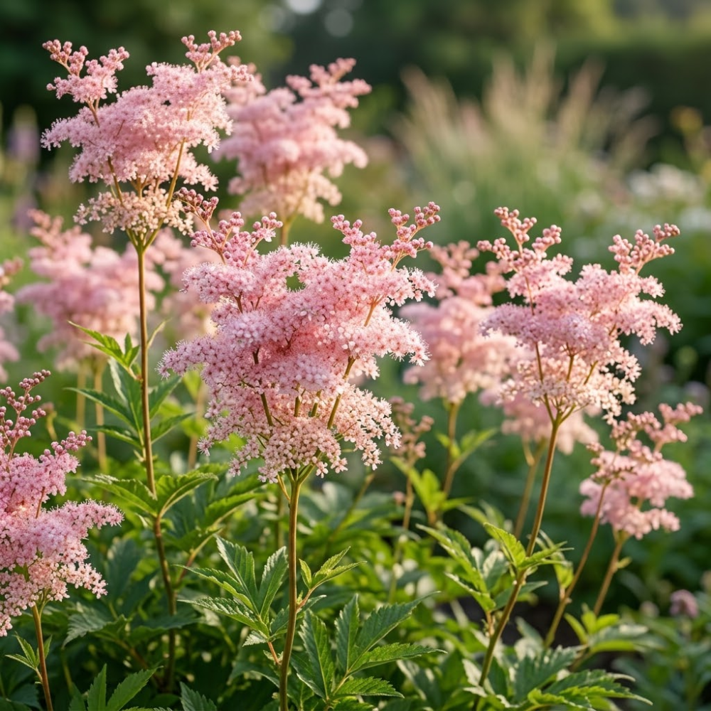 75 Pcs Queen of the Prairie Seeds for Planting, Cold-Hardy Non-GMO Floral Blooms for Outdoor Gardens, Sturdy Growth