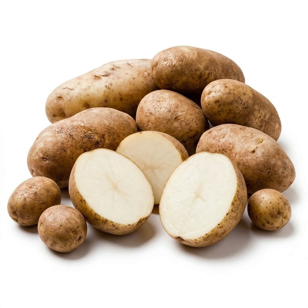 Mixed Color Potato Seeds for Planting, Red - Russet - Yukon Gold Potatoes, 4 Lbs, Non GMO, Great for Home Gardens, Container Growing, Fresh Cooking & Culinary Use
