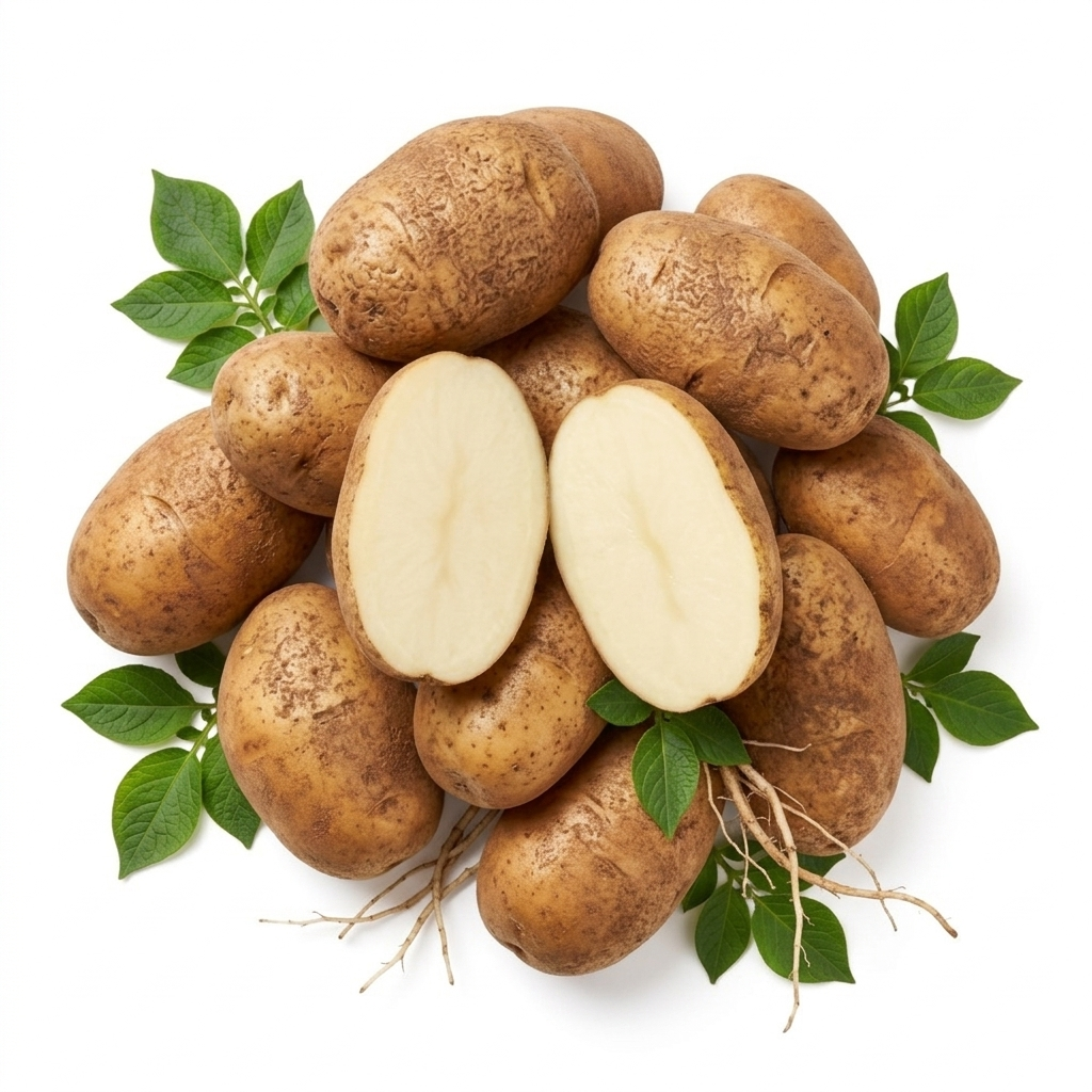 Seed Potatoes Mix - Red - Russet - Yukon Gold, 2 Lbs, Non GMO, Easy To Grow, Heirloom Potato Seeds for Planting Outdoors