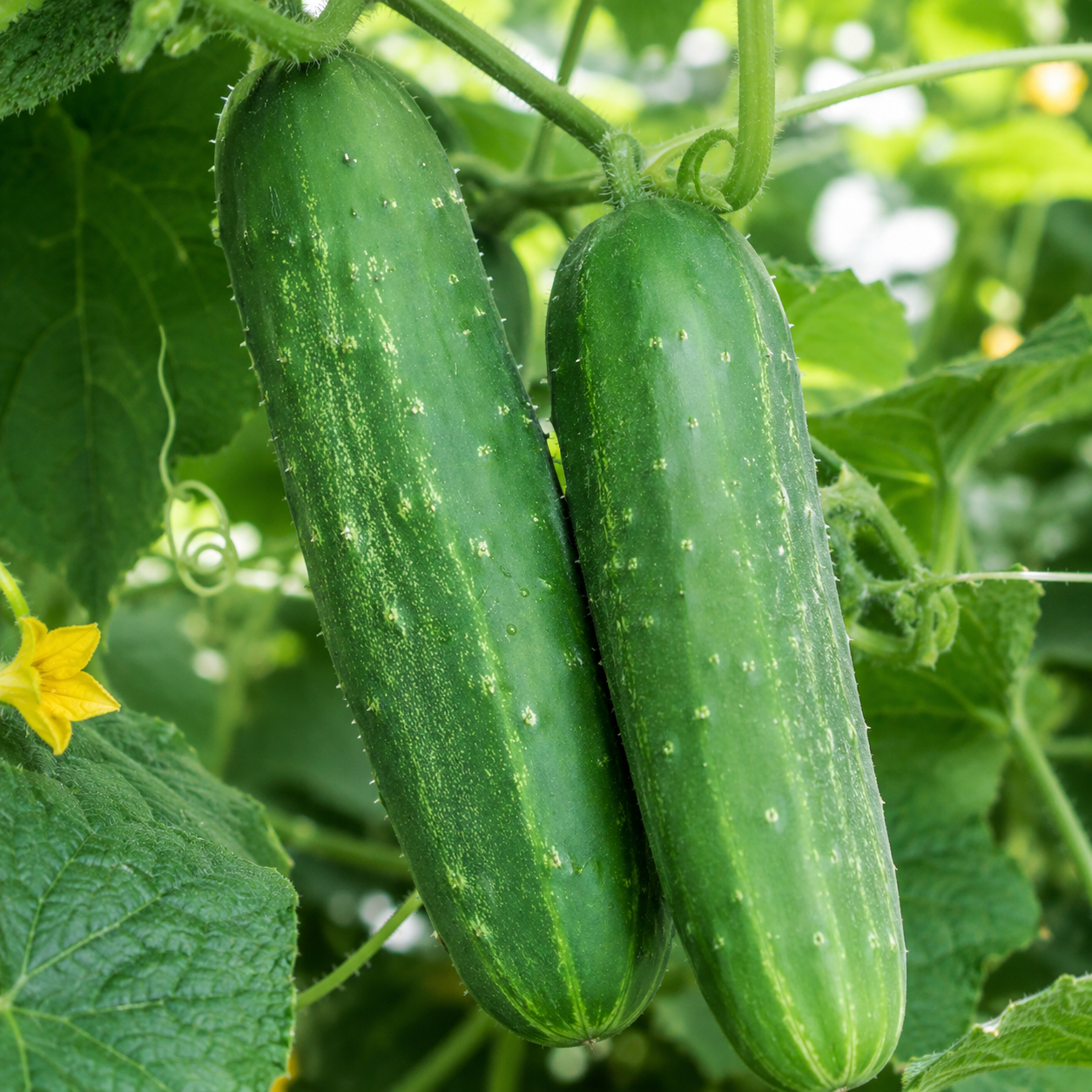 150 Straight Eight Cucumber Seeds, Non-GMO, Heirloom, Easy to Grow, Crispy Sweet Cucumber Vegetable Seeds for Garden Trellis