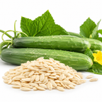 50 Pcs Straight Eight Cucumber Seeds, Non-GMO, Crispy Sweet Cucumber Vegetable Seeds, Fast Growing Summer Crop for Garden Trellis