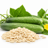 50 Pcs Straight Eight Cucumber Seeds, Non-GMO, Crispy Sweet Cucumber Vegetable Seeds, Fast Growing Summer Crop for Garden Trellis