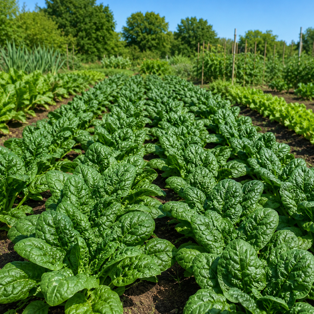 400 Pcs Bloomsdale Spinach Seeds, Non GMO, Heirloom, Cold Hardy Vegetable Gardening Seeds, for Raised Beds, Pots & Containers