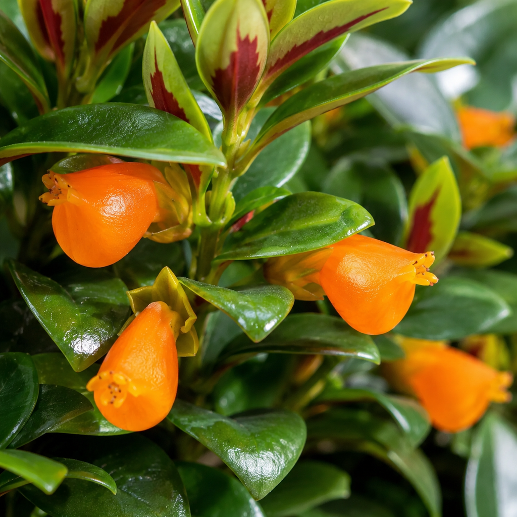 Goldfish Plant Live – 4 Inch Live Potted Houseplant | Trailing Indoor Plant with Orange Blooms