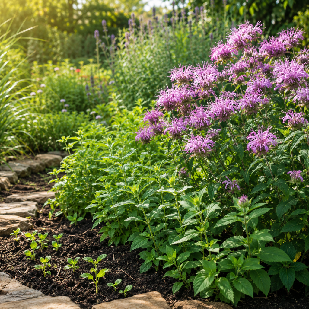 150 Wild Bergamot Seeds, Non GMO Beebalm Seeds, Hardy, Open Pollinated Perennial Flowers,