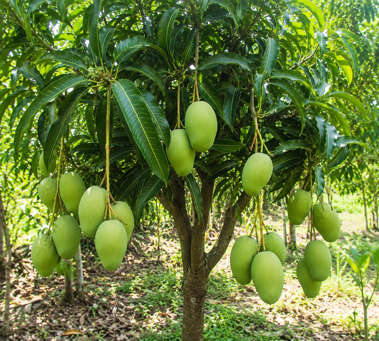 Mallika Mango Trees Live Plants |Sweet Fruit Tree 2.5–3 Ft Tall | Compact Tropical Mango Variety with Rich, Aromatic Fruit | Ideal for Yard, Patio & Warm-Climate Gardens (No Ship to CA, HI, AK)