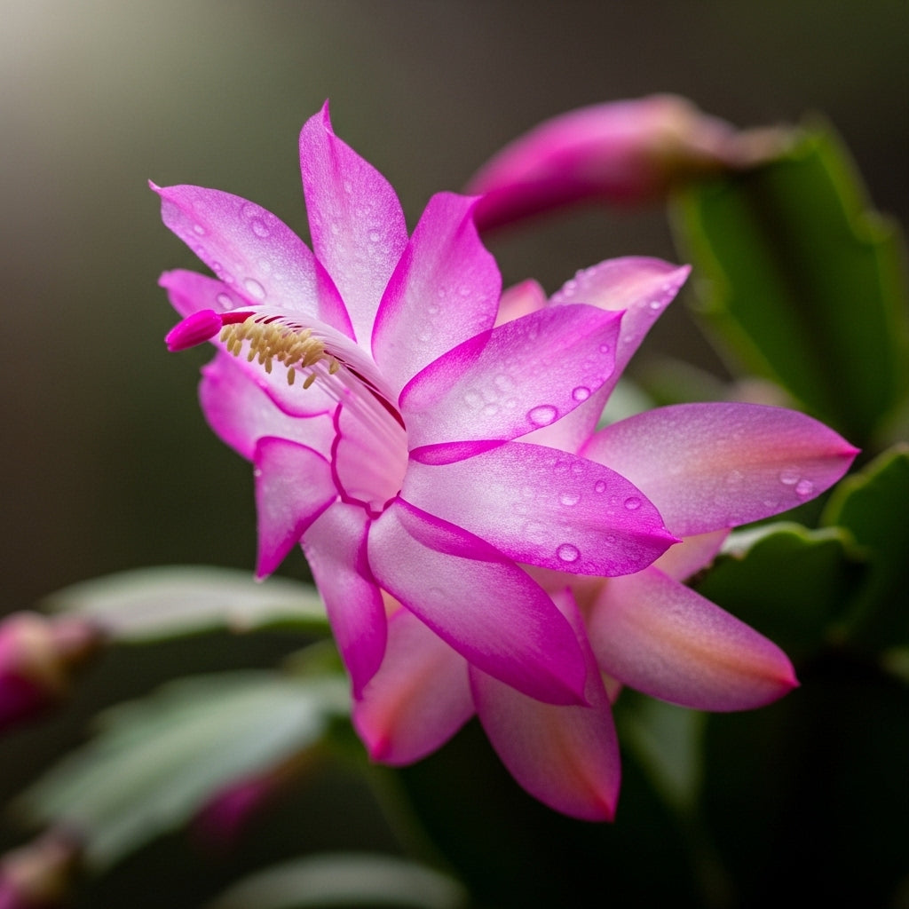 Christmas Cactus Plants Live in 4" Inch Pot | Unique Christmas Cactus Live Plants | Low-Maintenance Indoor Houseplant | Great Holiday Gift for Plant Lovers
