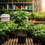 Arabica Coffee Plant Live in 6" Inch Pot | Coffea Arabica Houseplant with Glossy Green Leaves | Easy-Care Indoor Plant for Home, Office & Collections