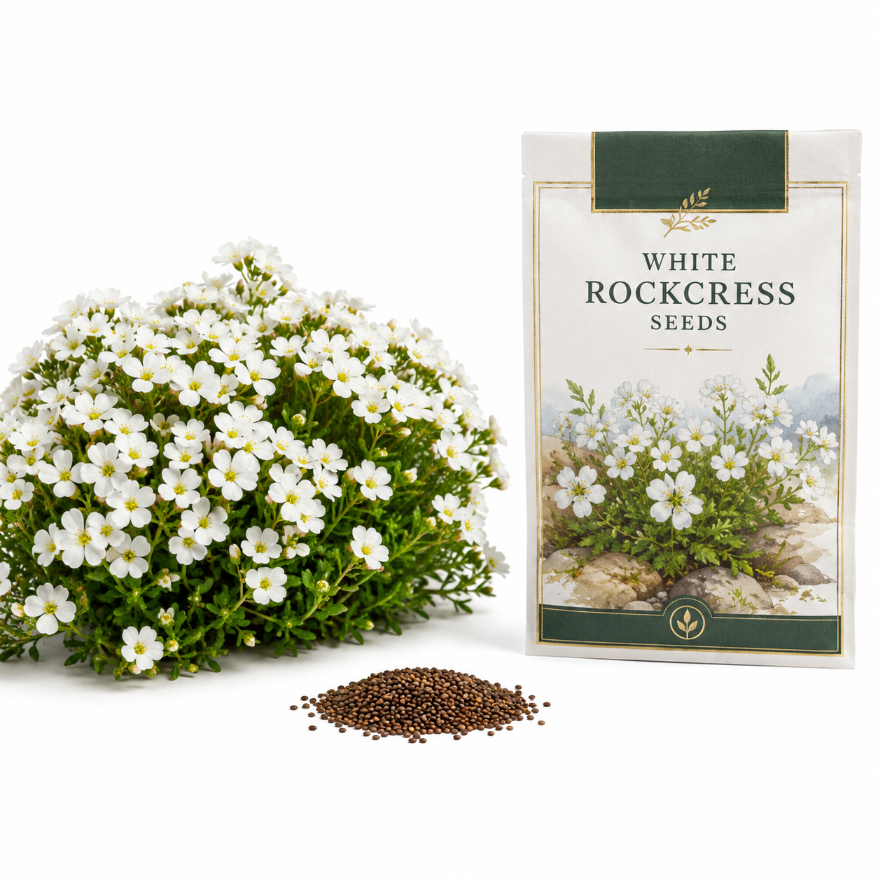 300 Purple Rockcress Seeds for Planting, Non-GMO Aubrieta deltoidea Seeds, Heirloom, Vibrant Perennial Flower Cascading Ground Cover, for Rock Gardens