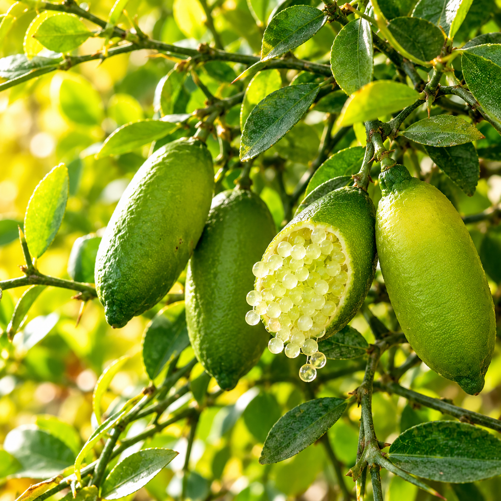 Green Finger Lime Trees Live Plants | 1 Gallon Live Potted Citrus Tree | Citrusy Juicy Fruit for Cooking, Juicing & Home Gardening (No Ship to CA,HI,AK)