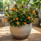 Goldfish Plant Live – 4 Inch Live Potted Houseplant | Trailing Indoor Plant with Orange Blooms