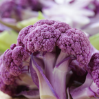 200 Purple Cauliflower Seeds, Non GMO, Easy to Grow Vegetable Seeds, Sweet Aromatic Violet Heads, Ideal for Outdoor Gardens