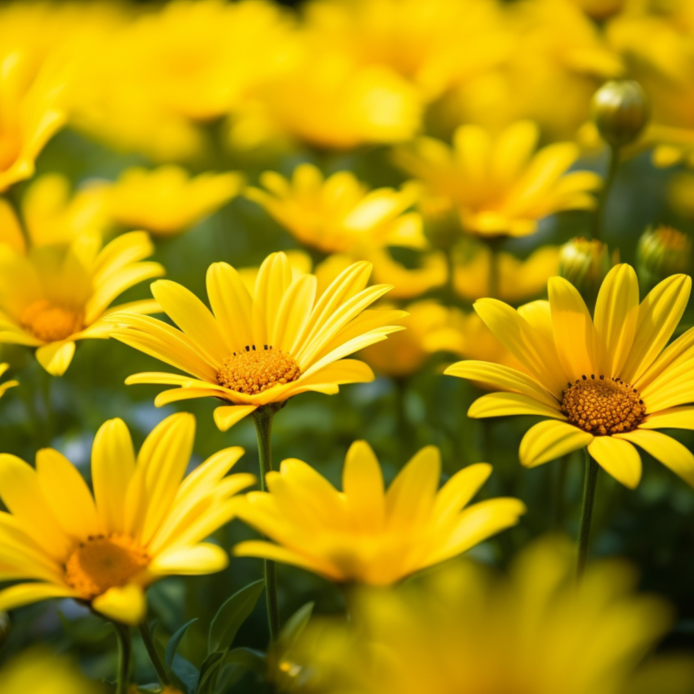 Dahlberg Daisy Seeds for Planting, 900 Pcs Daisy Seeds, Non GMO, Heirloom, Delicate Trailing Yellow Daisy for Hanging Baskets & Flower Beds