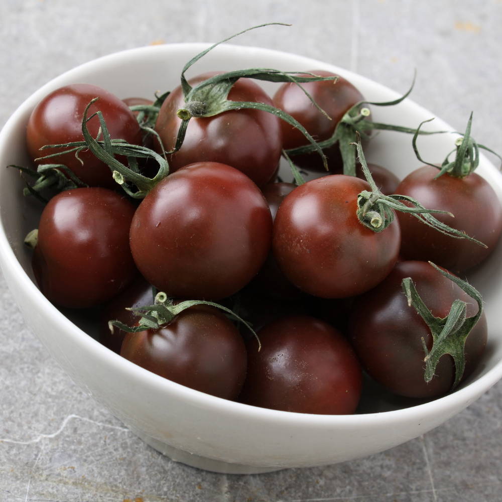 25 Rainbow Cherry Tomato Seeds, Non-GMO, Heirloom, Sweet & Juicy Multi-Color Tomatoes, Vegetable Seeds for Fresh Salads & Gardening