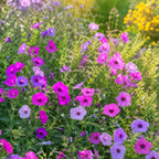750 Shanin Wild Petunia Seeds, Non GMO, Easy to Grow, Vibrant Lavender Purple Blooms, Charming Low-Growing Purple Accent, Perfect Unique Seed Gift for Gardeners