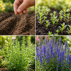 500 Blue Hyssop Seeds, Non GMO, Heirlooms, Long Lasting Seasonal Blooms, Decorative Flower Seeds for Patio Pots, Borders & Garden Spaces