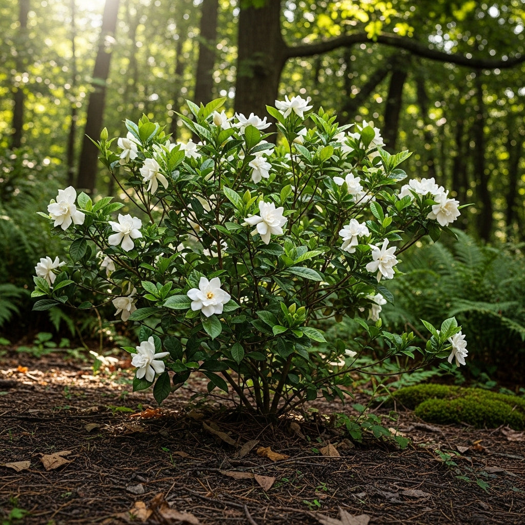 Frostproof Gardenia Jasmine Plant Live Plant | Live Jasmin Plant for Indoor in 4 Inch Pot | Low Maintenance Cold-Tolerant Jasmine for Home, Balcony & Office Display