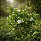Frostproof Gardenia Jasmine Plant Indoor Live in 4 Inch Pot | Cold Hardy White-Blooming Jasmine | Easy to Grow Live Jasmine Plant for Indoor & Patio Décor