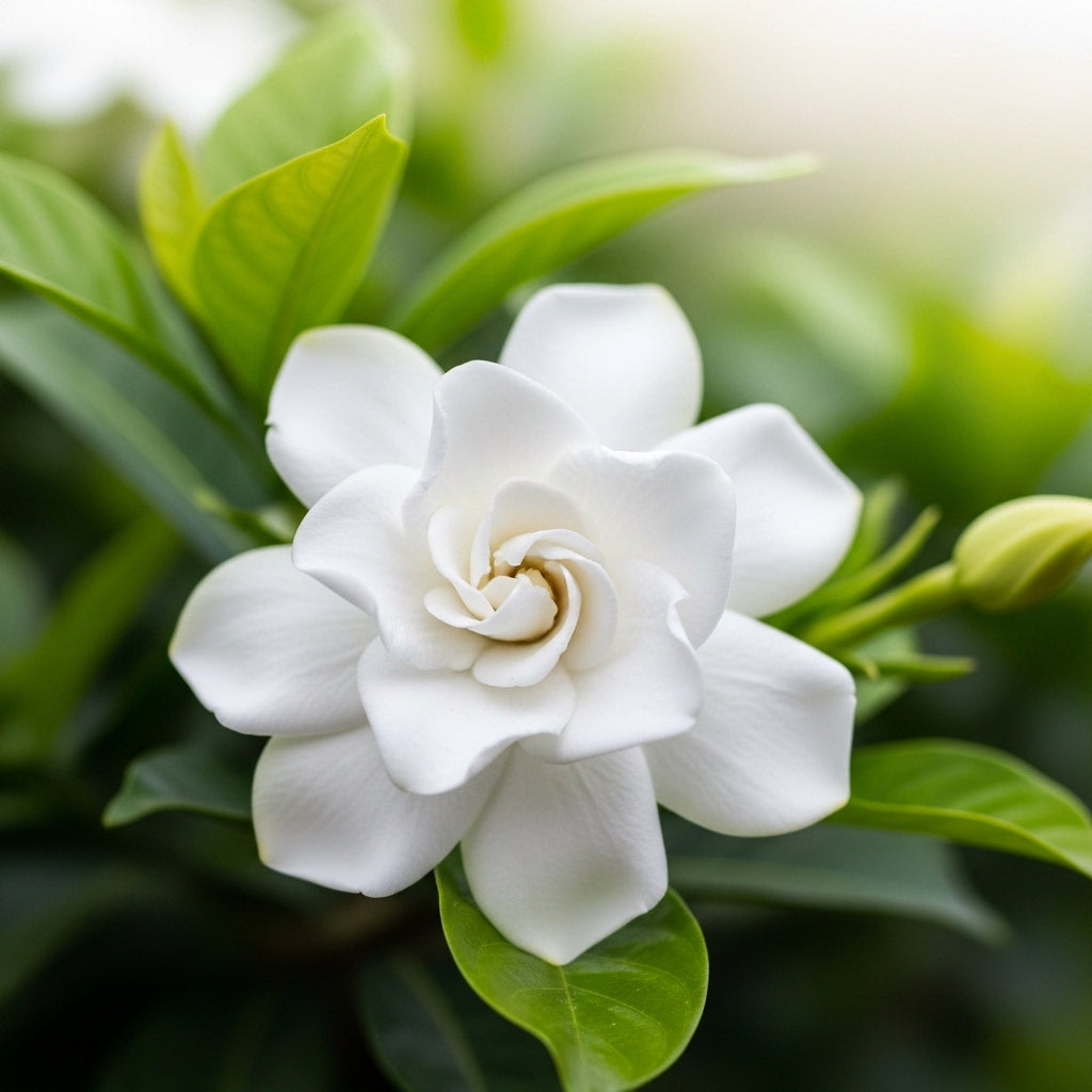 Frostproof Gardenia Jasmine Plant Indoor Live in 4 Inch Pot | Cold Hardy White-Blooming Jasmine | Easy to Grow Live Jasmine Plant for Indoor & Patio Décor