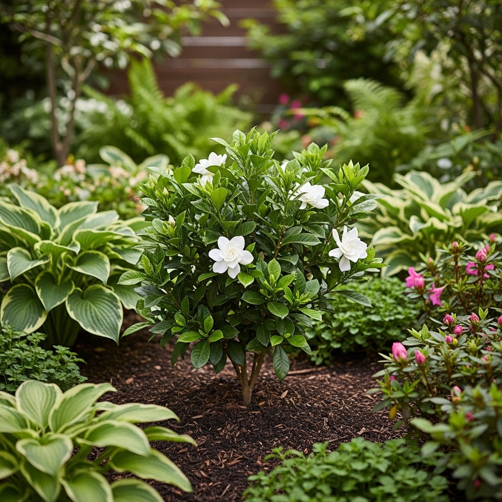 Frostproof Gardenia Jasmine Plant Live Plant | Live Jasmin Plant for Indoor in 4 Inch Pot | Low Maintenance Cold-Tolerant Jasmine for Home, Balcony & Office Display