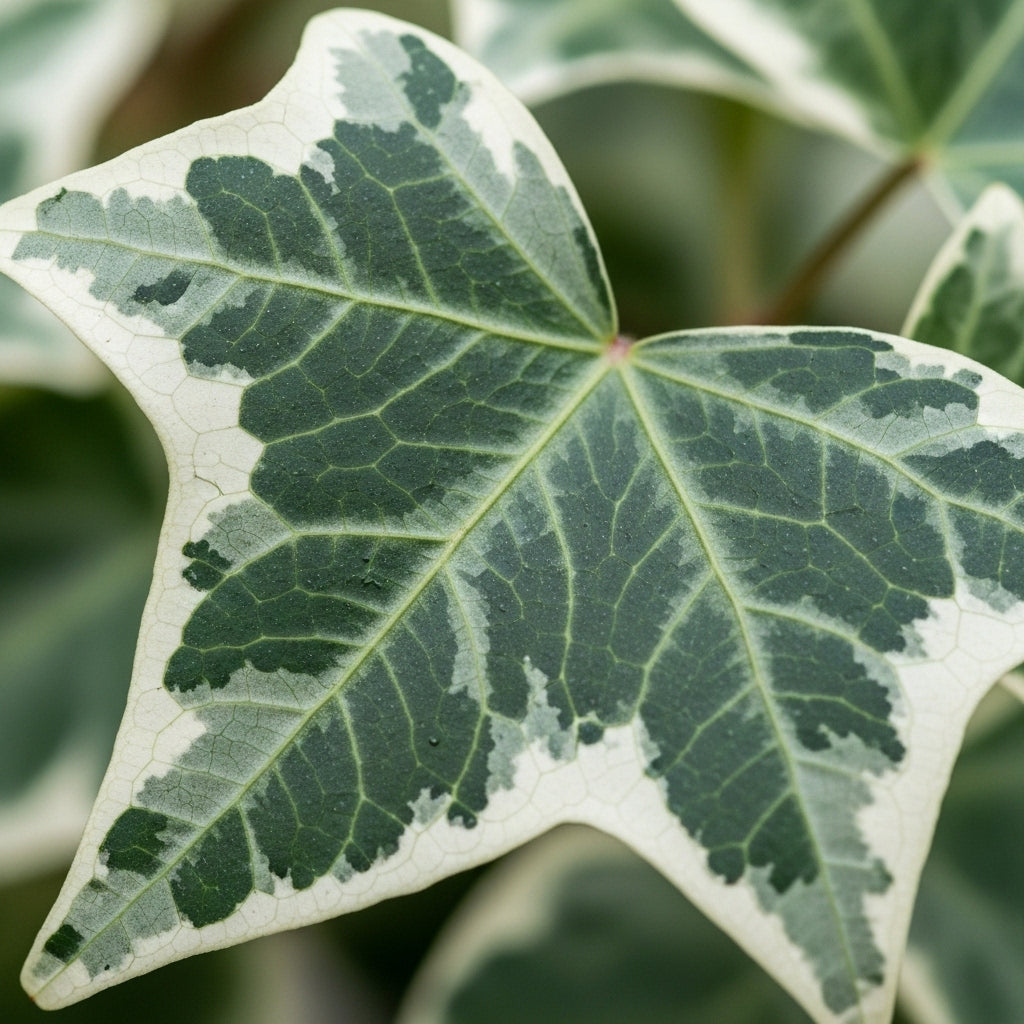 Glacier English Ivy in 6'' Inch Pot for Planting | Trailing & Climbing Easy-Care House Plant | Real English Ivy Plant for Indoor Décor