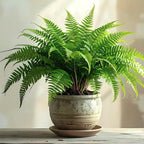 10 Ostrich Ferns Live Plants Outdoor, Well-Rooted Rhizome Starters, Cold-Hardy Shade Plant for Home Landscapes and Large Pots
