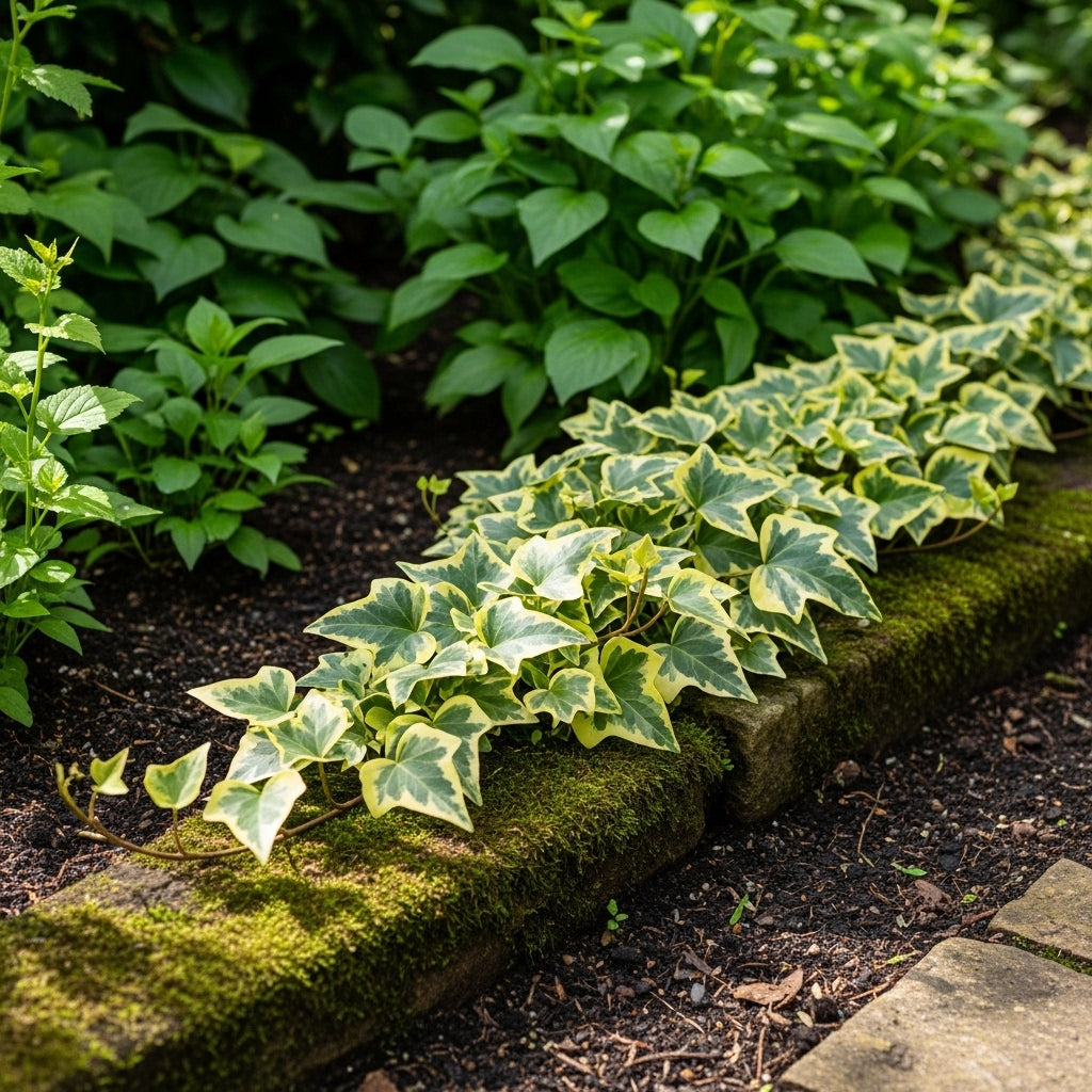 Gold English Ivy Live in 6 Inch Pot for Planting | Real English Ivy Live Plant | Trailing Plant & Climbing Vine | Easy Care House Plant | Real English Ivy Plants for Indoor & Outdoor Spaces