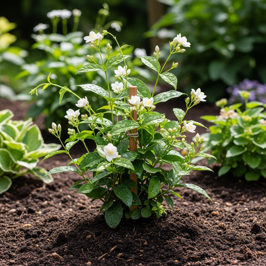 Maid of Orleans Jasmine Plant Live in 4 Inch Pot | Fragrant White-Blooming Jasmine | Easy to Grow Live Jasmine Plant for Indoor Home Décor