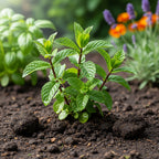 Peppermint Plants Live, Mint Plants for Inside and Home Décor, 3-Inch Potted Fresh Herb for Indoor Outdoor Growing