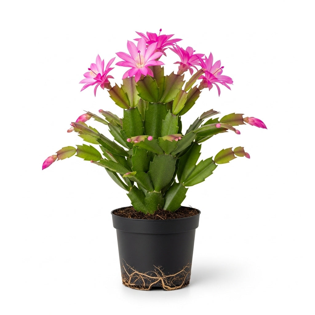 Pink Easter Cactus Live Plant | Delicate Pink Spring Flowers 3 Inch Tall | Easy Care Easter Cactus Plants Live for Indoor Décor, Small Spaces and Gifting