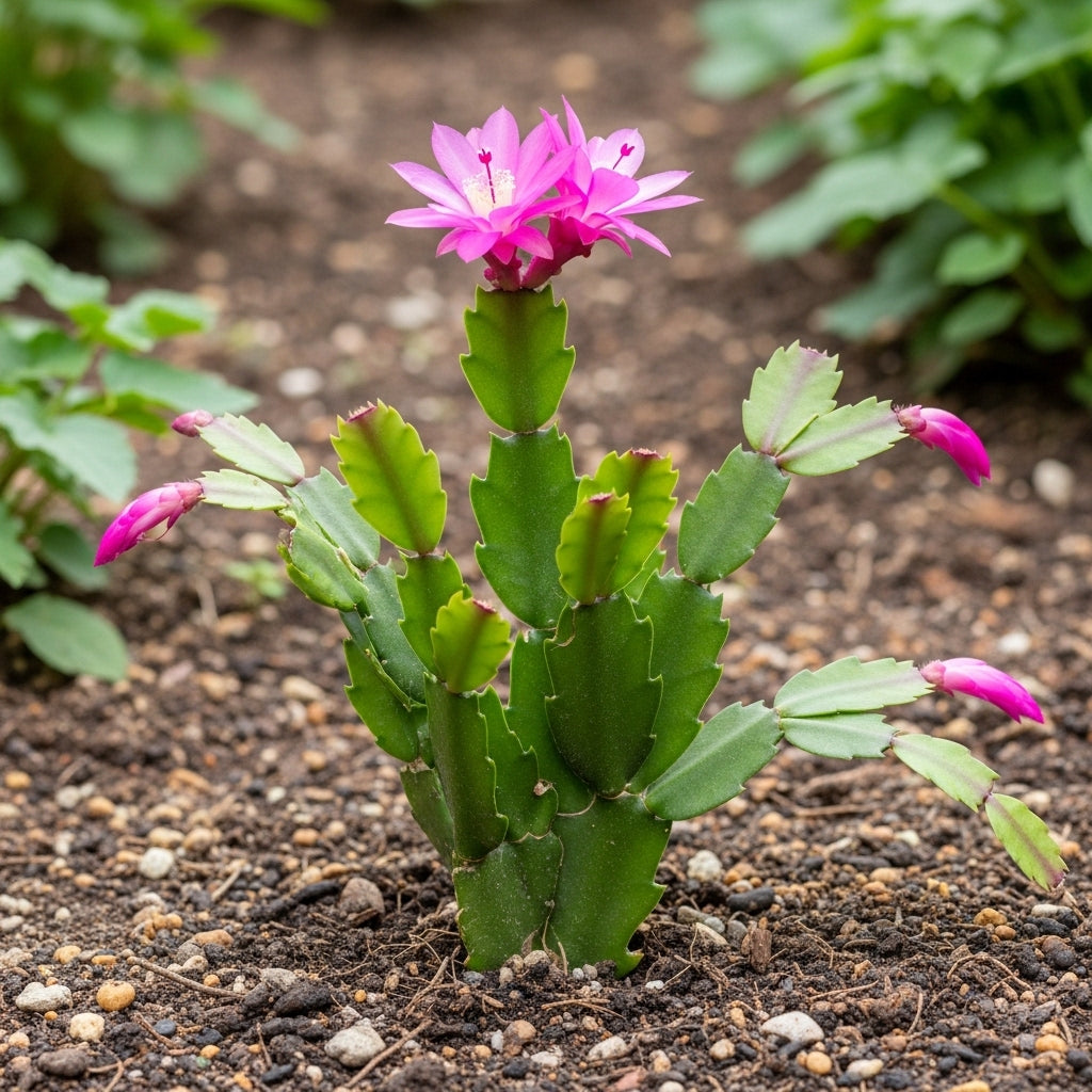 Pink Easter Cactus Live Plant | Delicate Pink Spring Flowers 3 Inch Tall | Easy Care Easter Cactus Plants Live for Indoor Décor, Small Spaces and Gifting