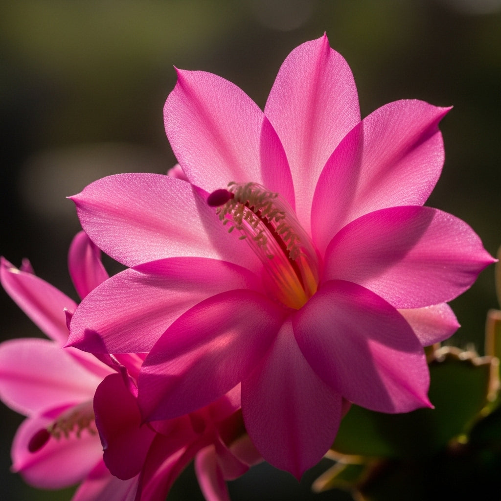 Pink Easter Cactus Plants Live | Spring Cactus Plant 3 Inch Tall | Compact Flowering Easter Cactus | Low Maintenance Indoor Houseplant for Home Decor
