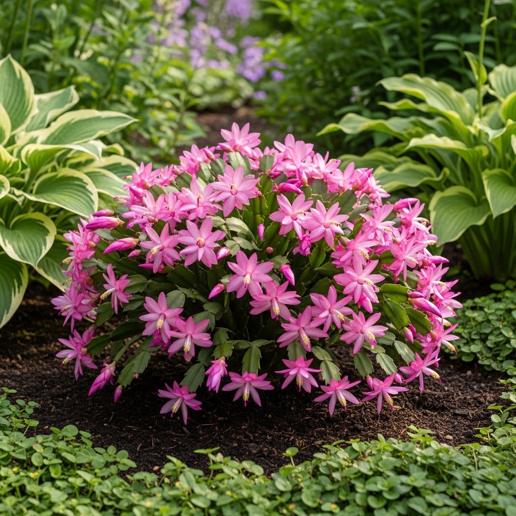 Pink Easter Cactus Plants Live | Spring Cactus Plant 3 Inch Tall | Compact Flowering Easter Cactus | Low Maintenance Indoor Houseplant for Home Decor