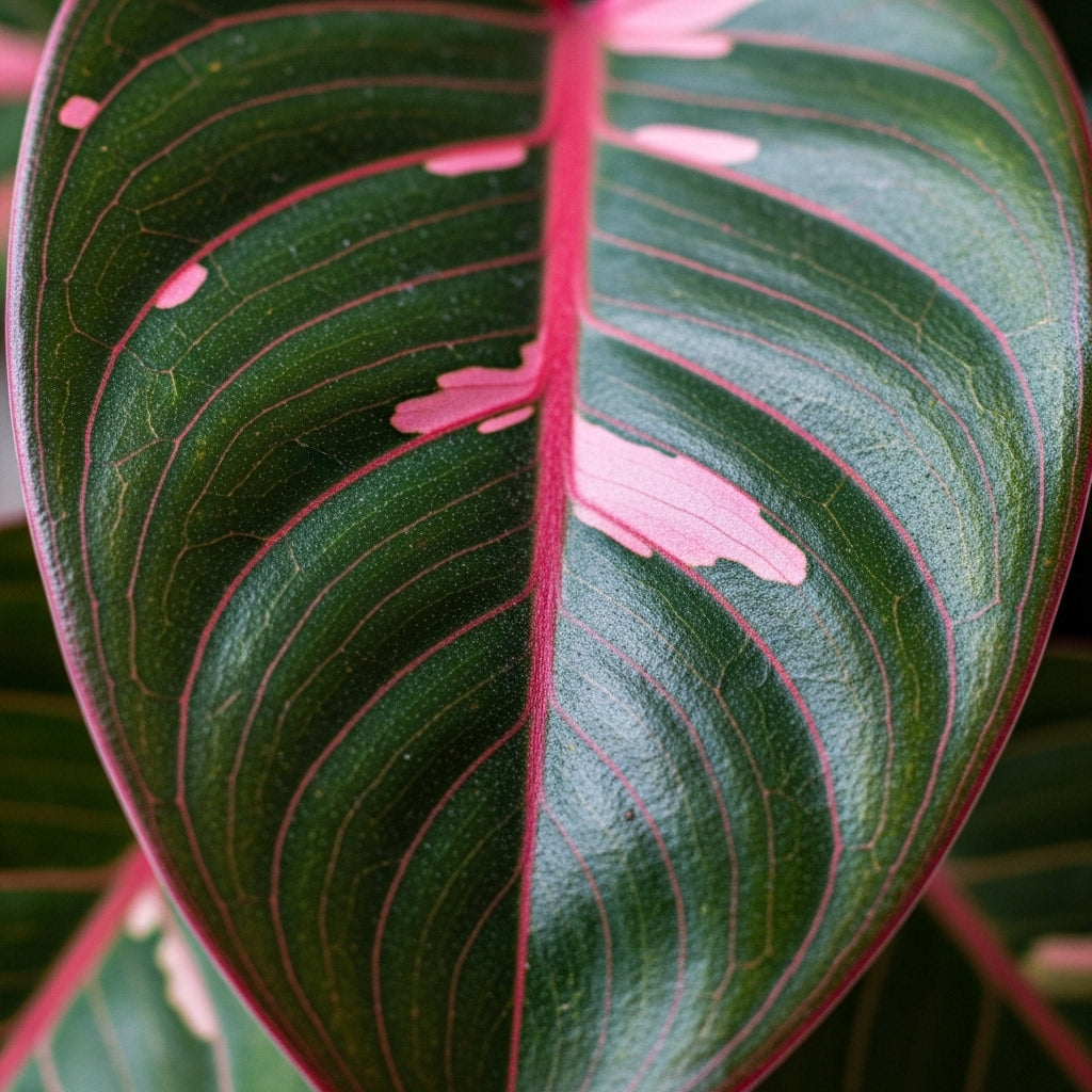 Pink Princess Philodendron Live Plant | Easy Plants Live Houseplants with Self-Watering 4 Inch Pot | Philodendron Pink Princess Plant for Indoor Home & Office