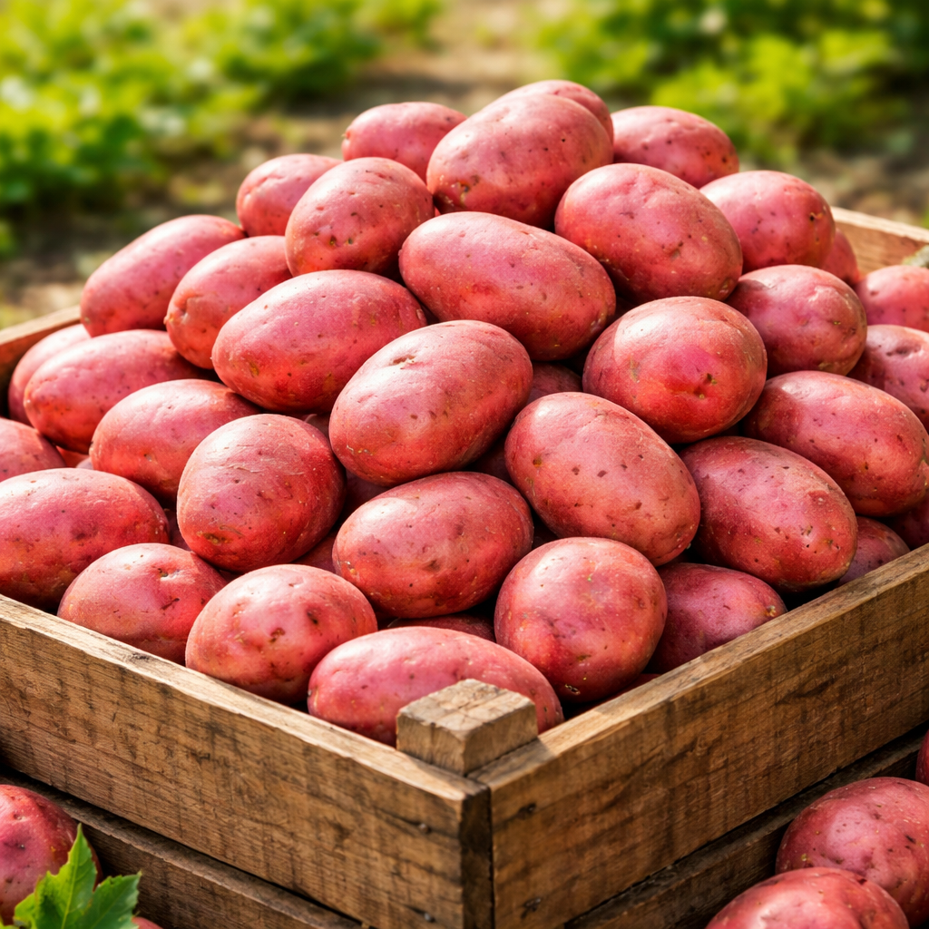 Color Mix Seed Potatoes for Planting Outdoors, Yukon Gold - Red - Russet Potatoes Seeds, 2lbs, Ideal for Home Gardening, Cooking & Containers