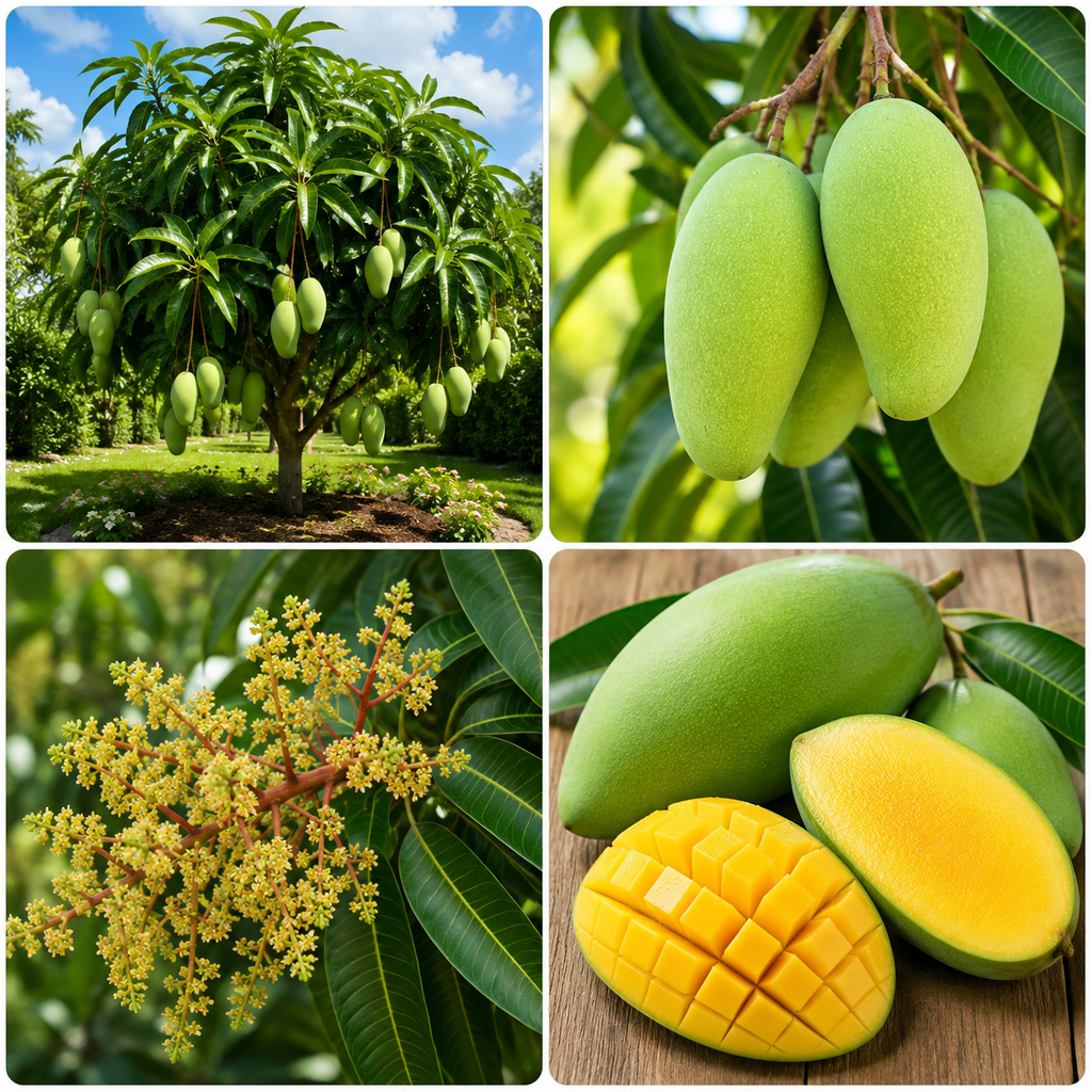 Live Keo Savoy Mango Tree 2.5–3 Ft | Sweet Tropical Mango | Fruit Tree for Yard & Patio (No Ship to CA,HI,AK)