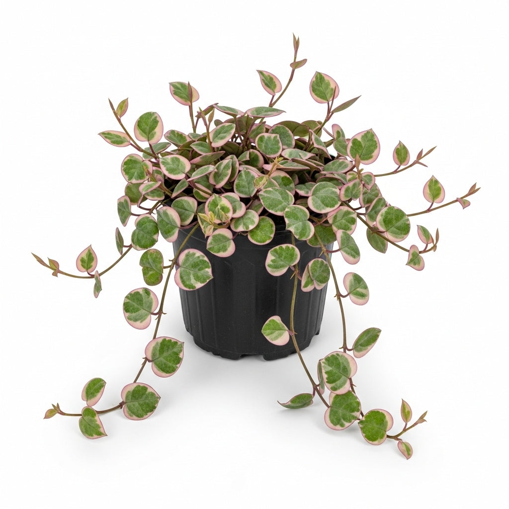 Succulents Plants Live 6” Inch Variegated String of Hearts Plant Live | Rare Variegated Ceropegia Woodii | Perfect for Hanging Planters & Living Wall Displays